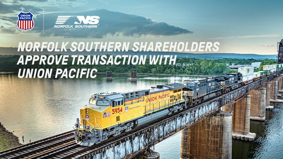 Norfolk Southern Shareholders Approve Transaction with Union Pacific